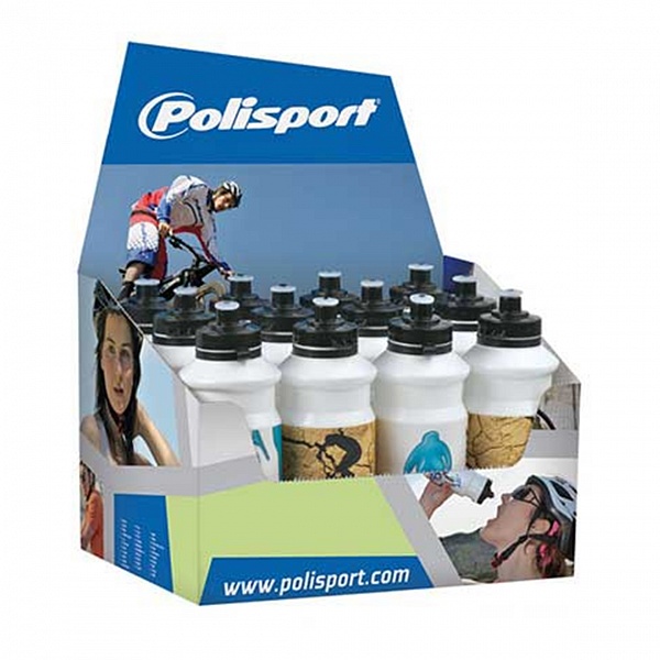 Фляга Polisport Mixed Printings 700 мл (упаковка 12 шт)