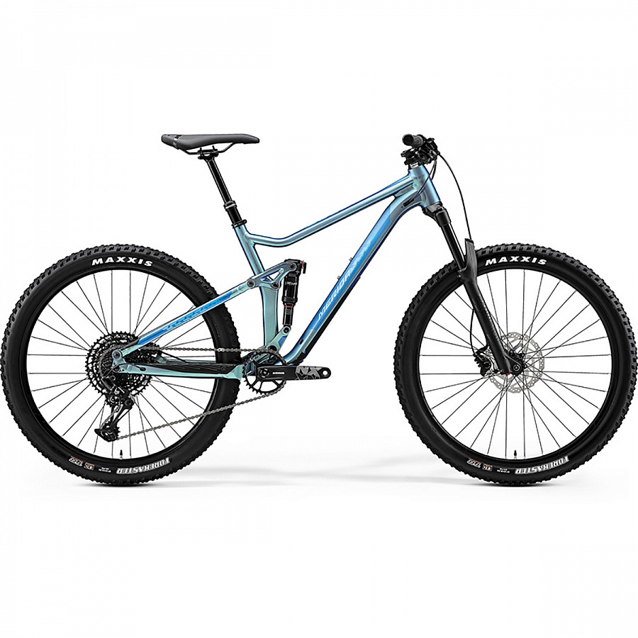 Велосипед Merida One-Twenty 7.600 SilkSparklingBlue/Blue 2020