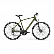 Велосипед Merida Crossway 20-D MossGreen/Silver-Green/Black 2021