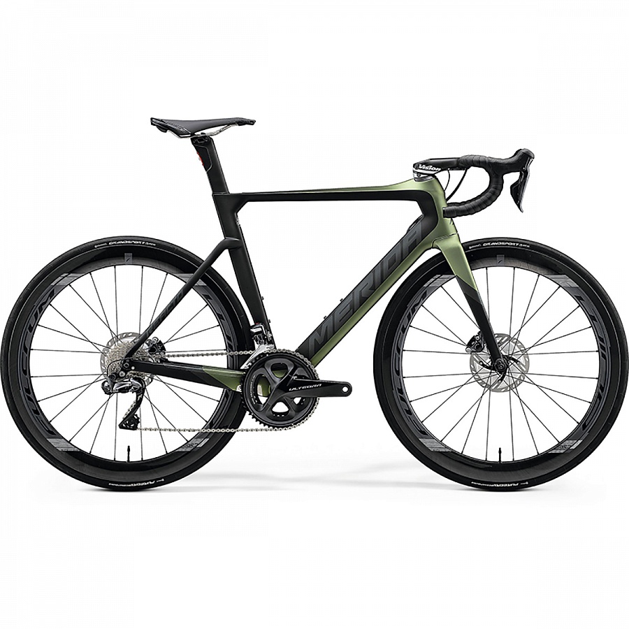 Велосипед Merida Reacto Disc 8000-E SilkFogGreen/Black 2020