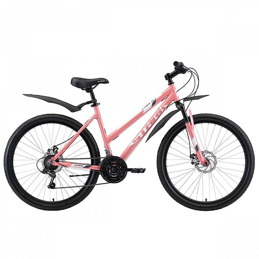 Велосипед Stark'20 Luna 26.1 D розовый/белый/серый