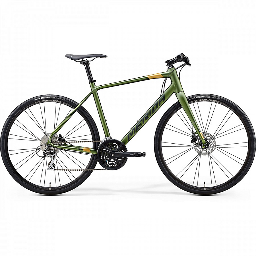Велосипед Merida Speeder 100 MattFogGreen/DarkGreen/Gold 2020