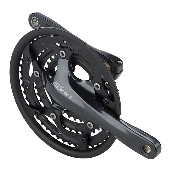 Шатун Shimano Sora R3030, 175мм, 50/39/30 без каретк. EFCR3030EX090X