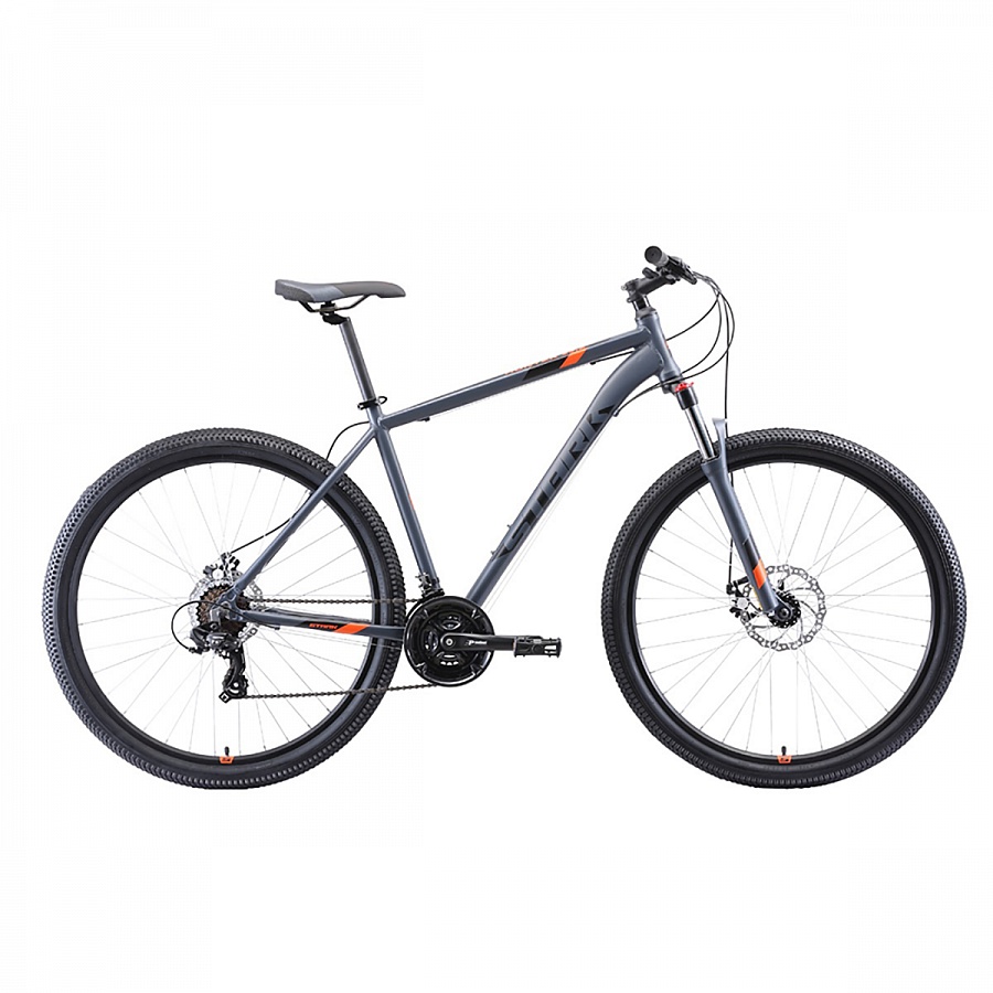 Велосипед Stark'20 Hunter 29.2 D серый/чёрный/оранжевый