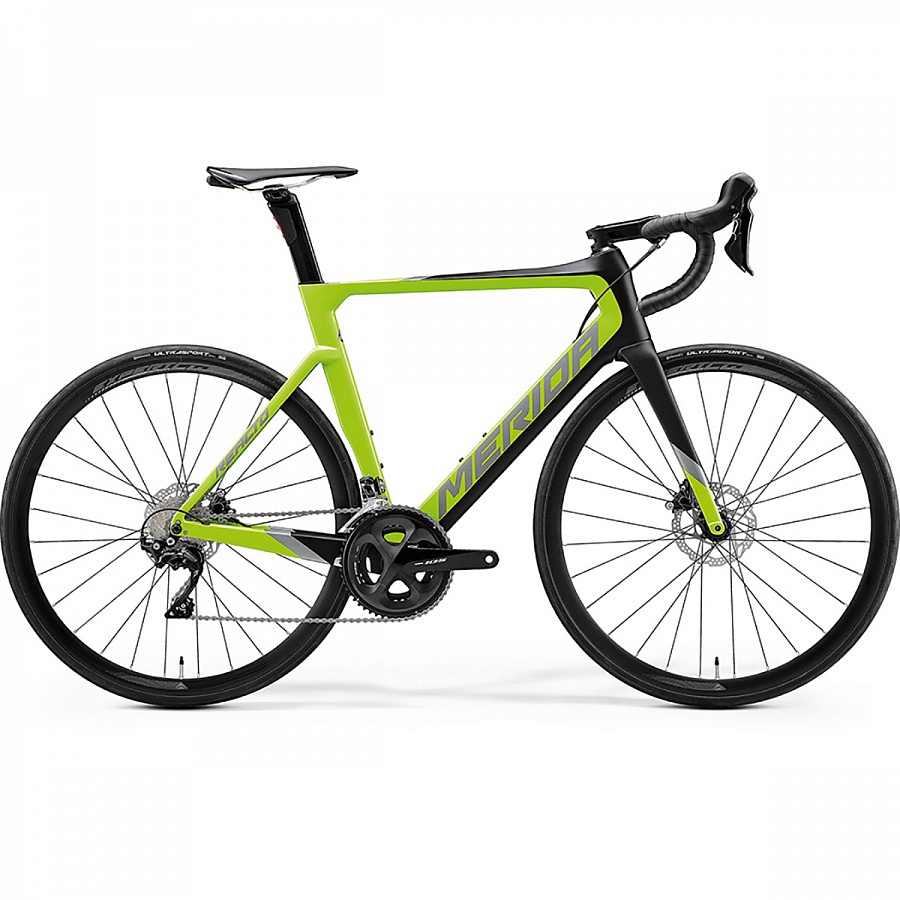 Велосипед Merida Reacto 4000 MattBlack/GlossyGreen 2020