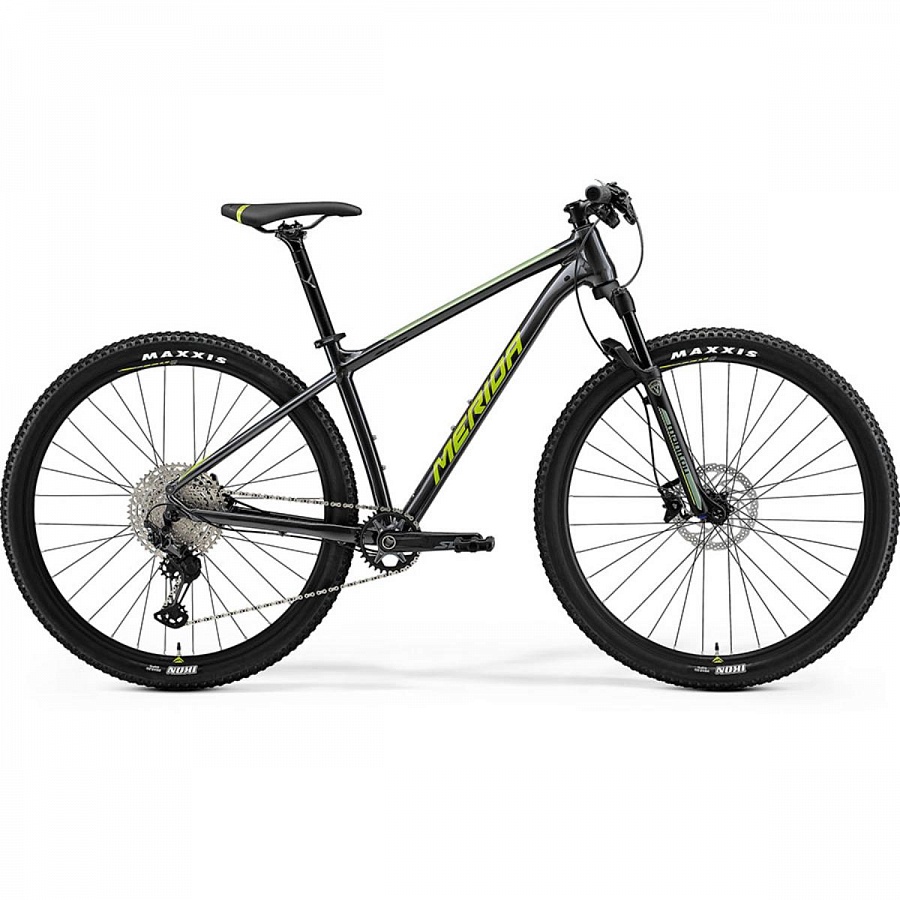 Велосипед Merida Big.Nine SLX-Edition Antracite/Green/Silver 2021