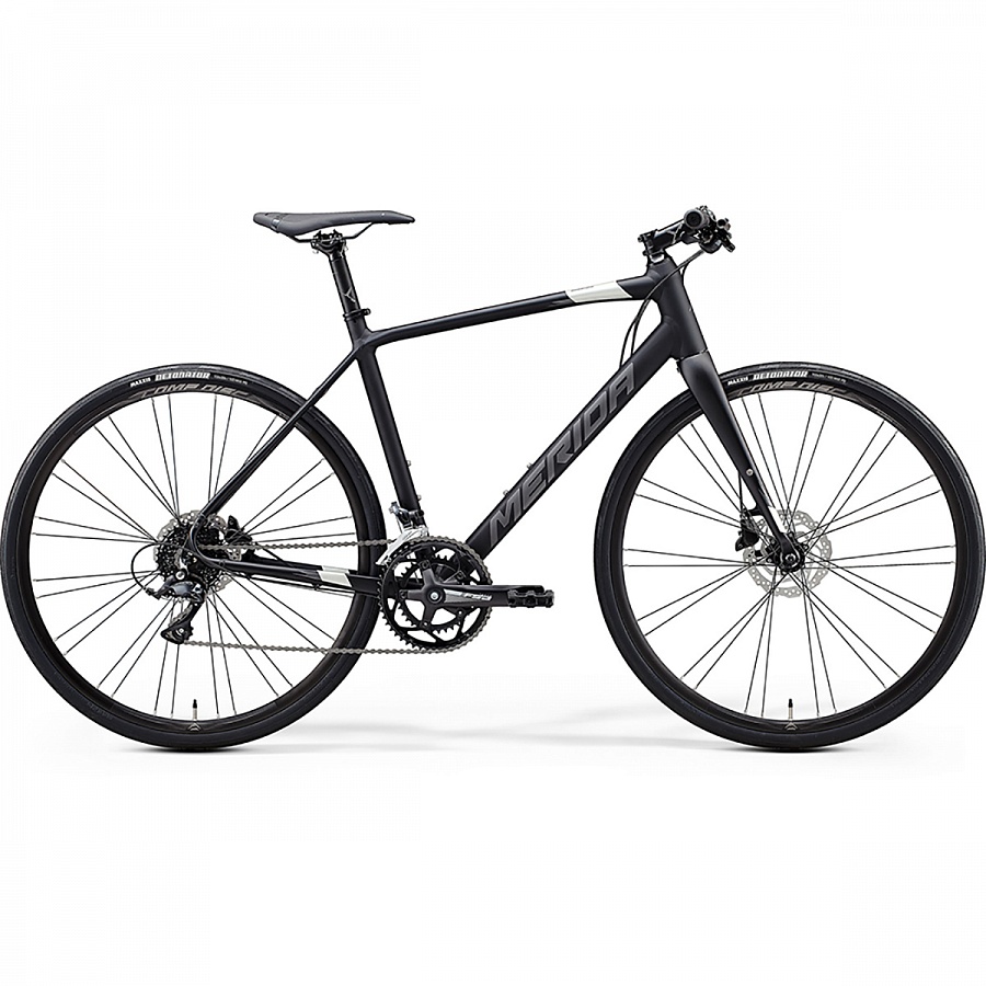 Велосипед Merida Speeder 200 MattBlack/Silver 2020