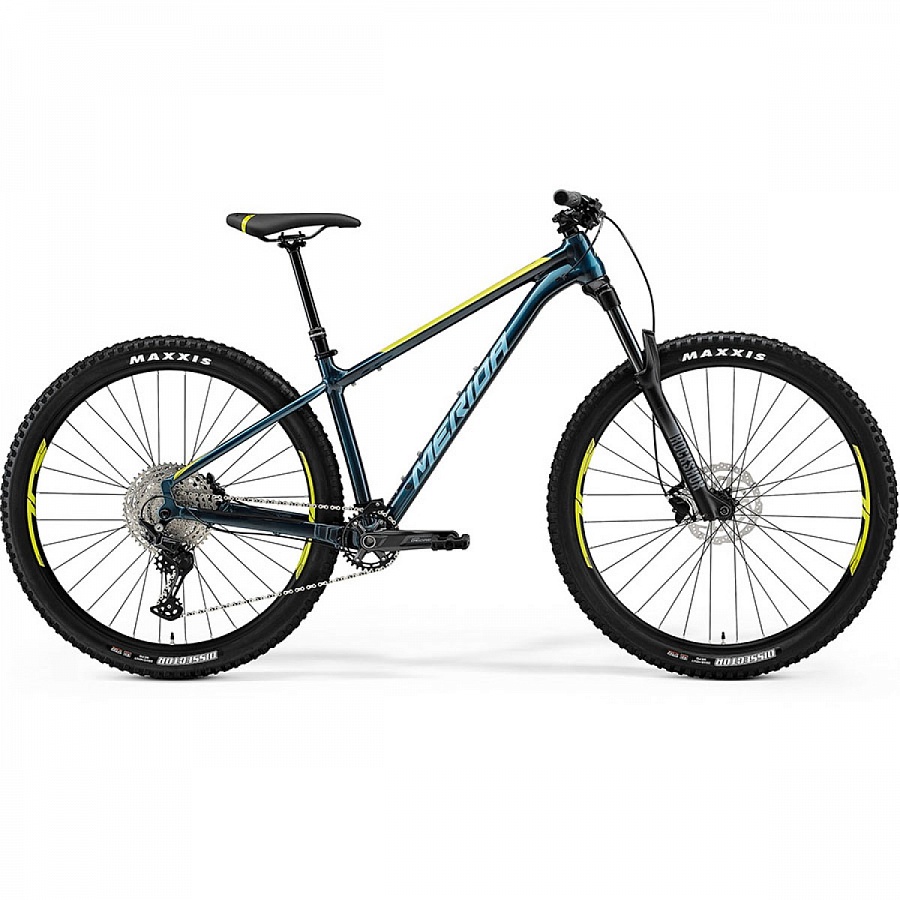 Велосипед Merida Big.Trail 500 Teal-Blue/Lime/Silver-Blue 2021