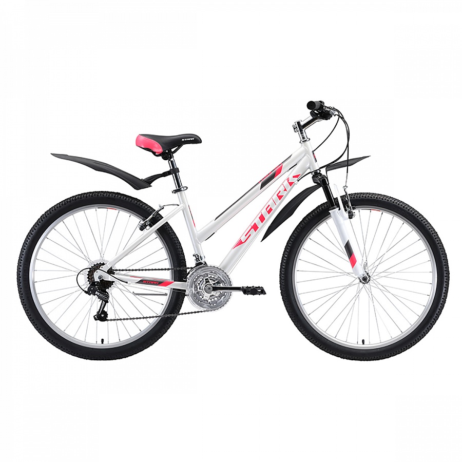 Велосипед Stark'20 Luna 26.1 V белый/розовый/серый