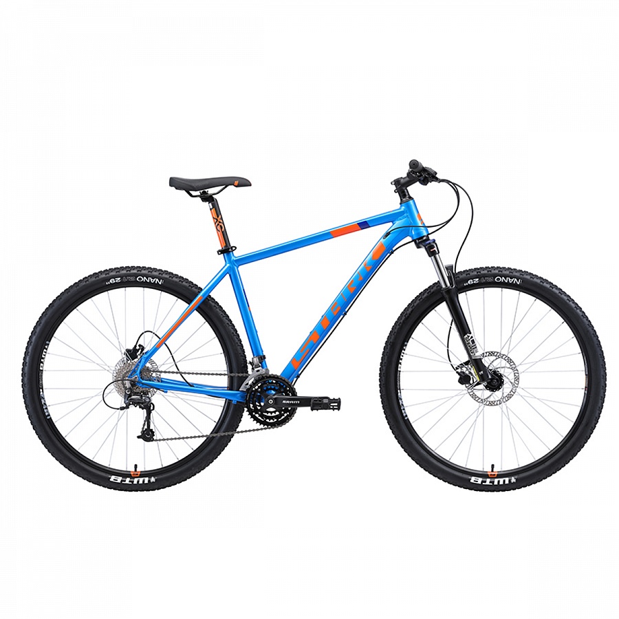 Велосипед Stark'19 Armer 29.6 HD голубой/оранжевый