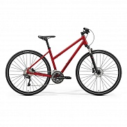 Велосипед Merida Crossway 500 Lady MattBurgundyRed/DarkRed 2021