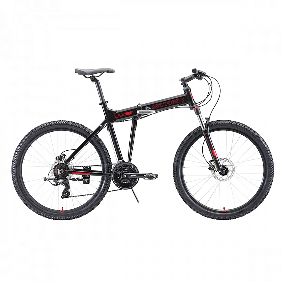 Велосипед Stark'20 Cobra 26.2 HD чёрный/красный