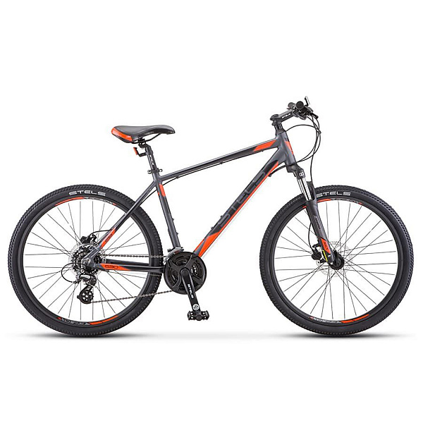 Велосипед Stels Navigator 630 D V010 Антрацитовый/Красный (LU092182)