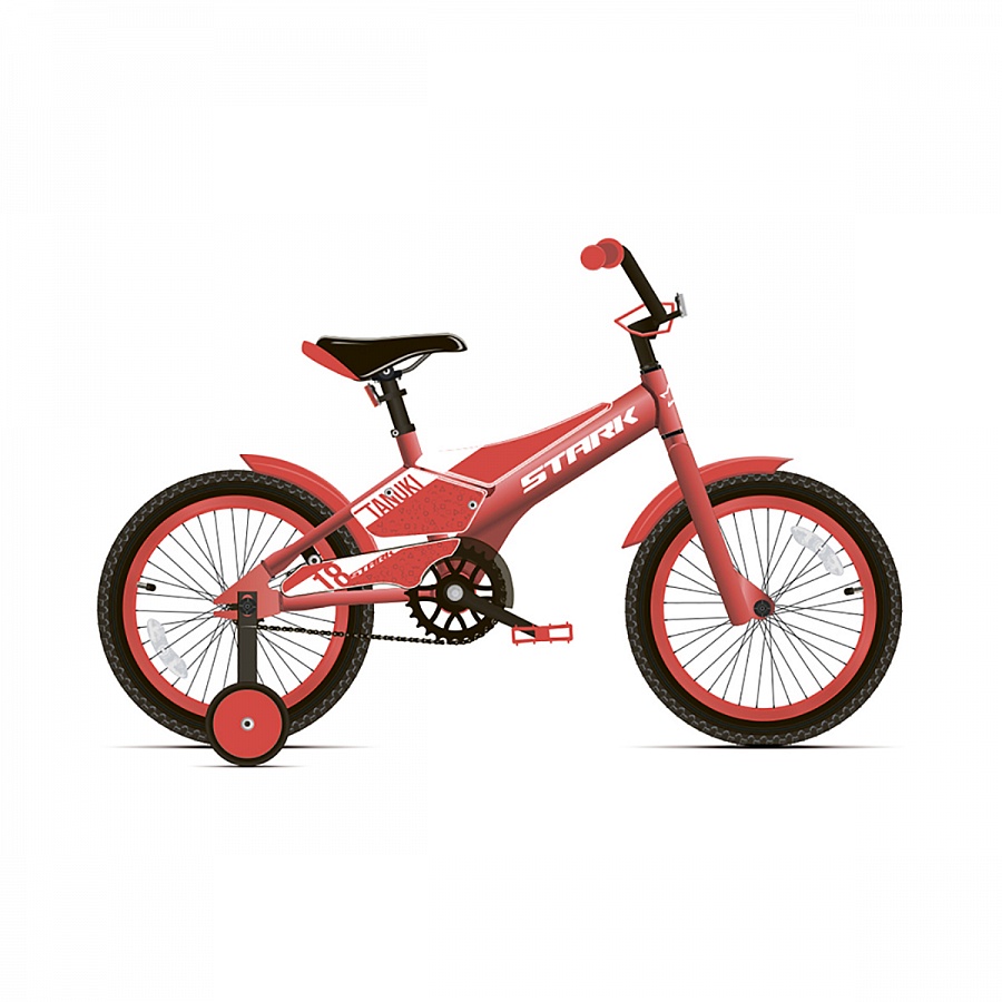 Велосипед Stark'20 Tanuki 18 Boy красный/белый H000015190