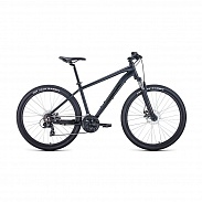 Велосипед 27,5" Forward Apache 27,5 2.0 disc AL Черный матовый/Черный 20-21 г