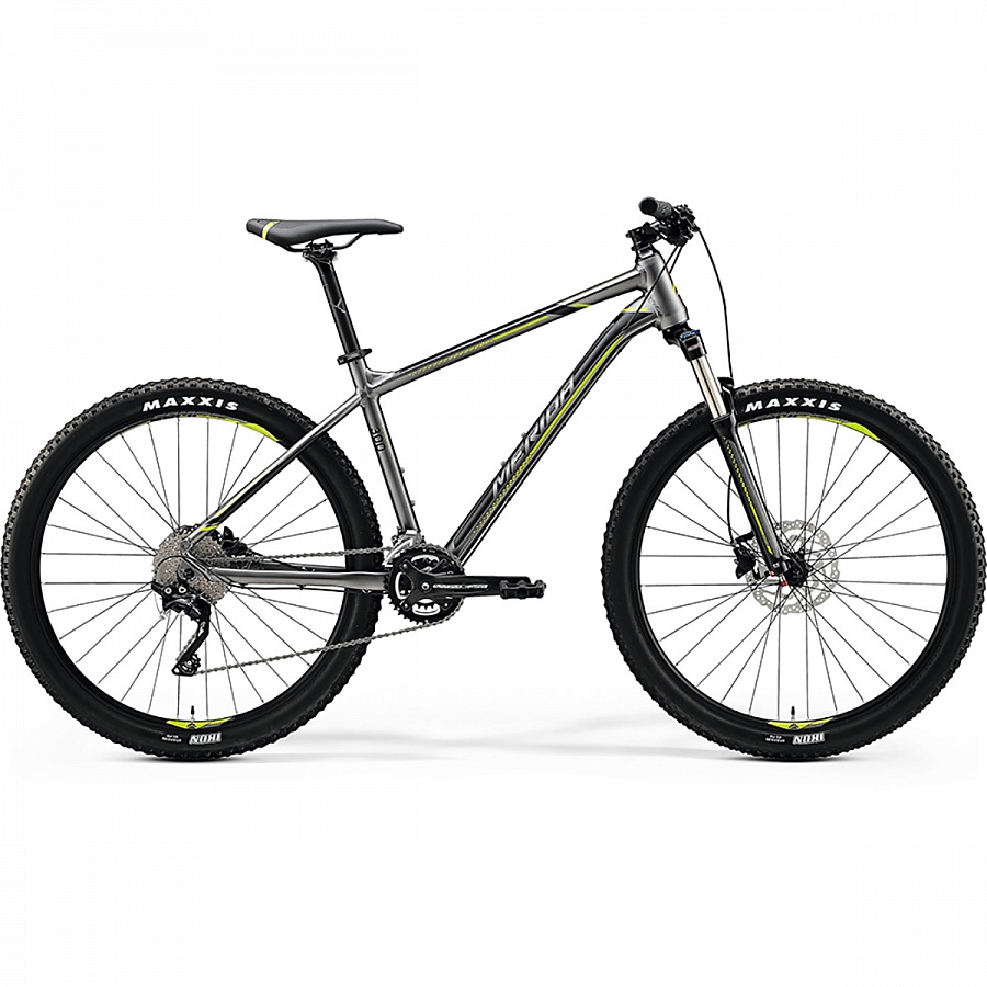 Велосипед Merida Big.Seven 300 SilkAnthracite/Green/Black 2020
