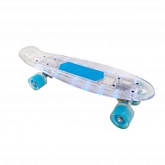 Скейт детский Navigator пластик, 56х15х11см, со свет.эффектами Т20014-15