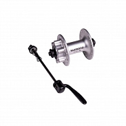 Втулка передняя Shimano M475 36 отв QR серебро EHBM475AS5