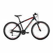 Велосипед 27.5" Forward Apache 1.0 Черный/Красный матовый 18-19 г