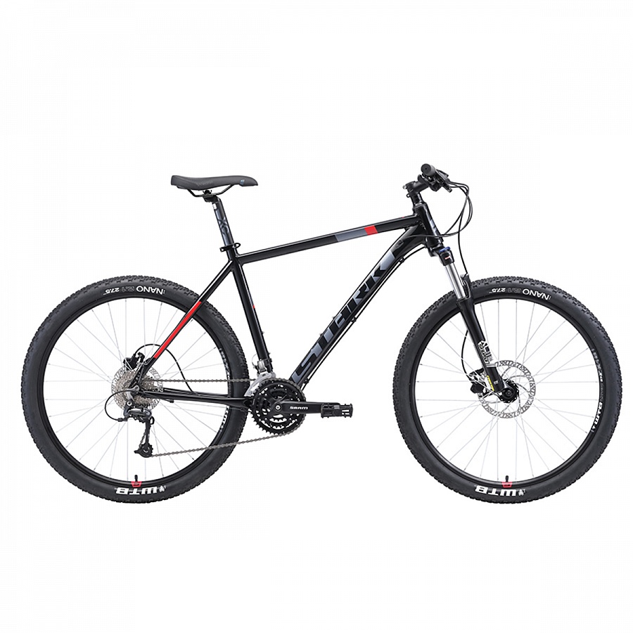 Велосипед Stark'19 Armer 27.6 HD чёрный/серый/красный