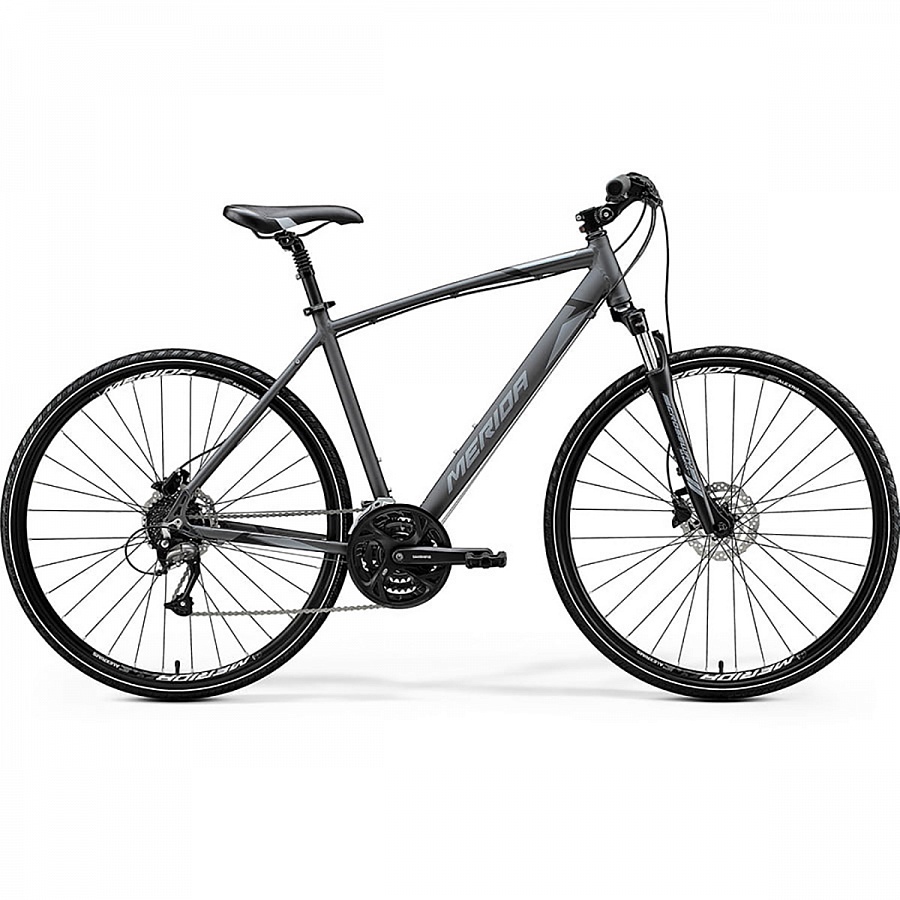 Велосипед Merida Crossway 40 SilkAnthracite/Black/Silver 2020