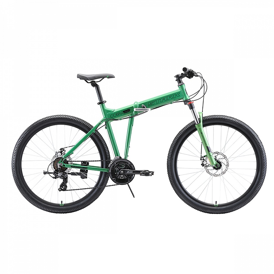 Велосипед Stark'20 Cobra 27.2 D зелёный/чёрный