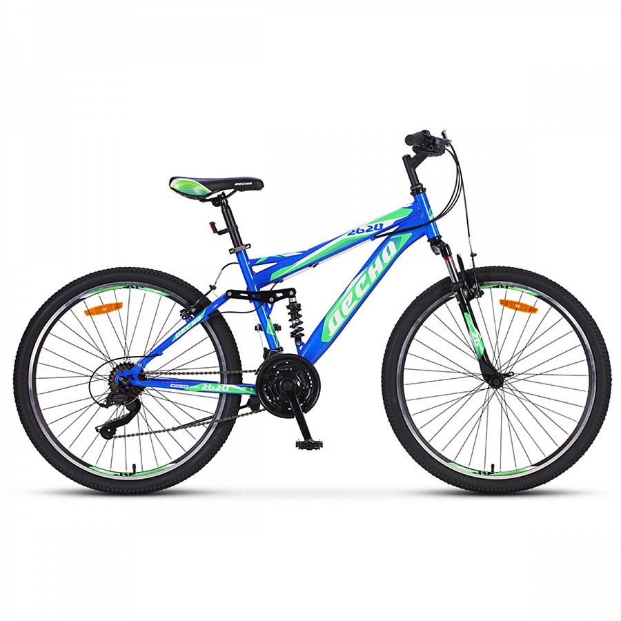 Велосипед 26" Десна 2620 V V030 Синий/зеленый (LU093378)