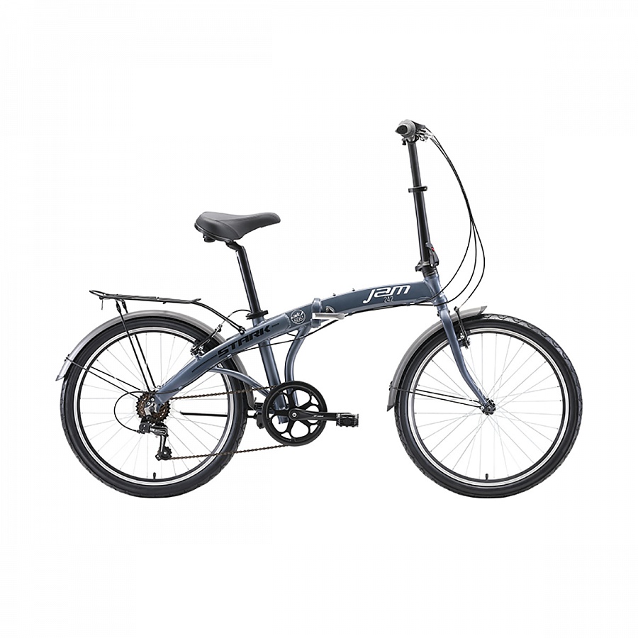 Велосипед Stark'20 Jam 24.2 V серебристый/чёрный/серый H000016467