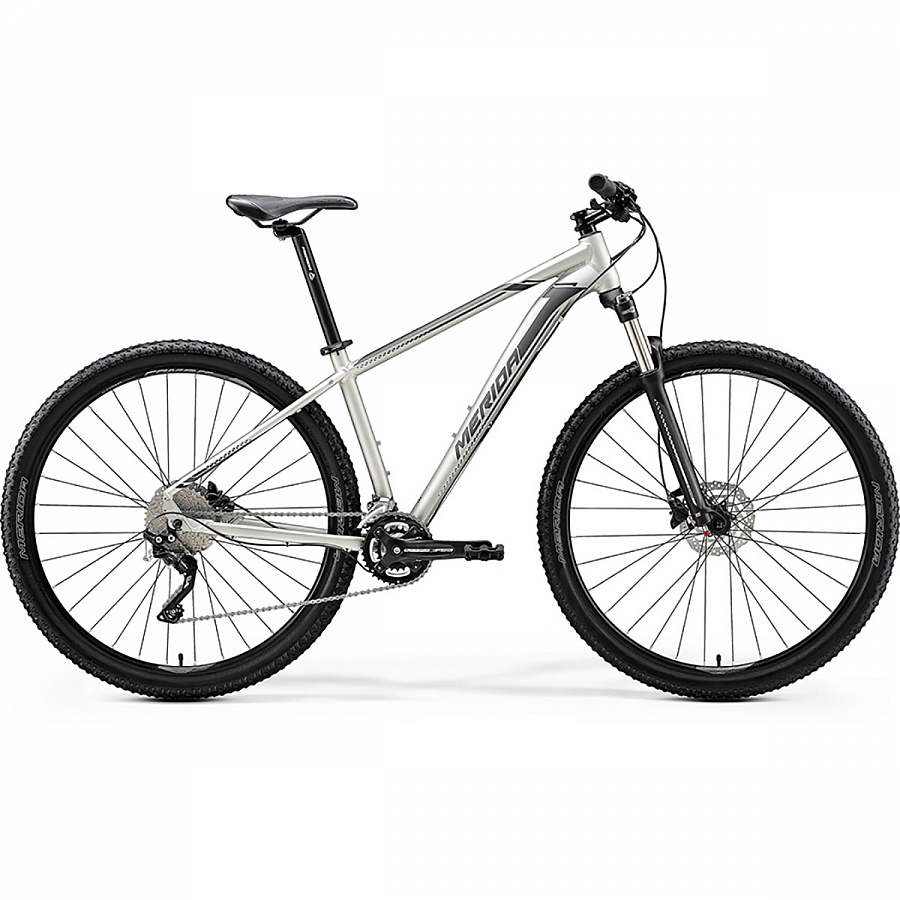 Велосипед Merida Big.Nine 80-D MattTitan/Black/Silver 2020