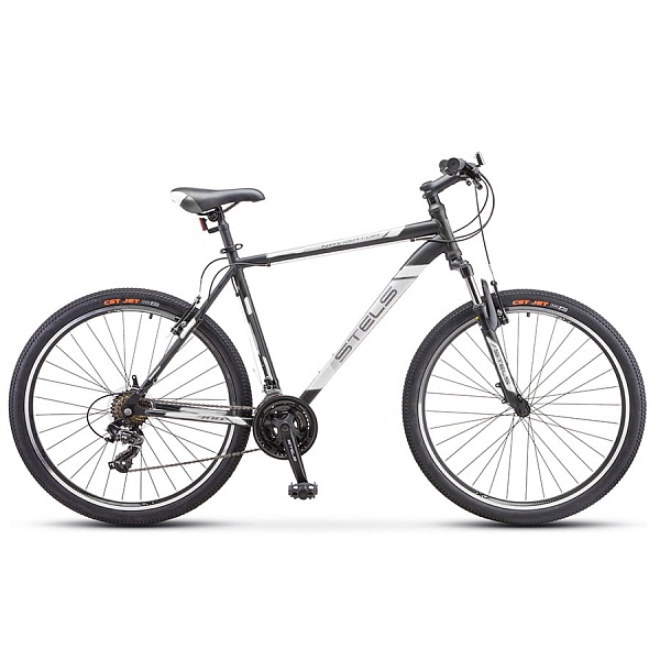 Велосипед Stels Navigator 700 V F020 Чёрный/белый 27.5? (LU096005)