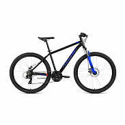 Велосипед 27,5" Forward EDGE 27,5 2.0 disc AL Черный/Синий 19-20 г