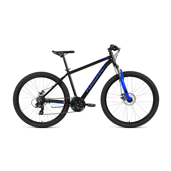 Велосипед 27,5" Forward EDGE 27,5 2.0 disc AL Черный/Синий 19-20 г