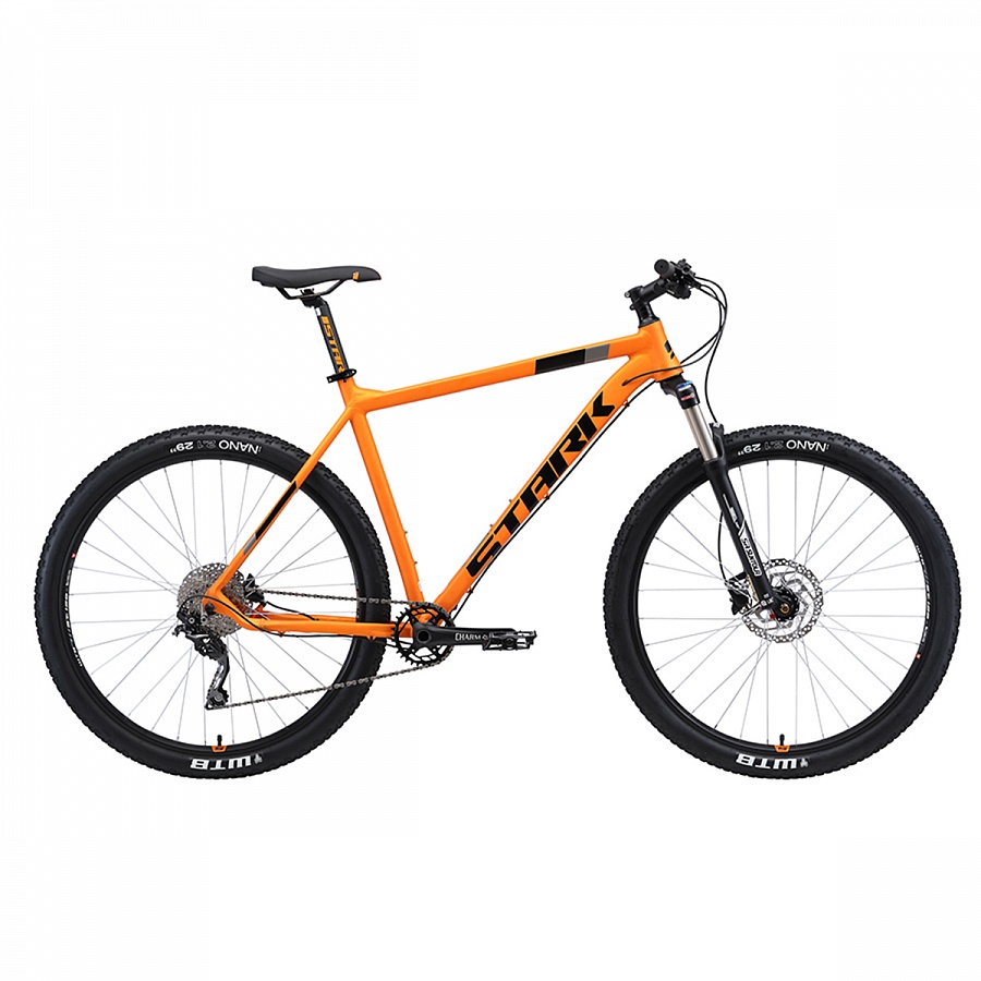 Велосипед Stark'19 Krafter 29.7 HD оранжевый/чёрный