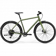 Велосипед Merida Crossway Urban 300 MattFogGreen/GlossySilverGreen 2020