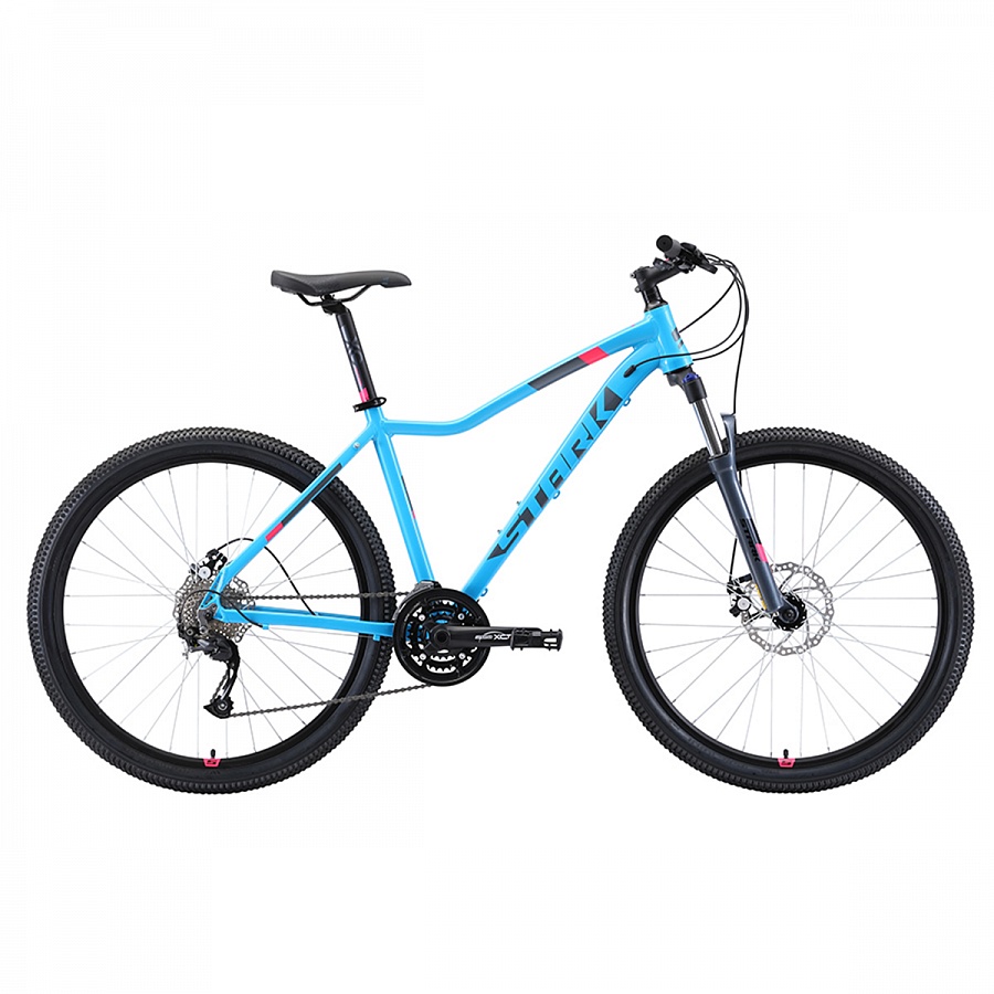 Велосипед Stark'19 Viva 27.4 D голубой/серый/розовый