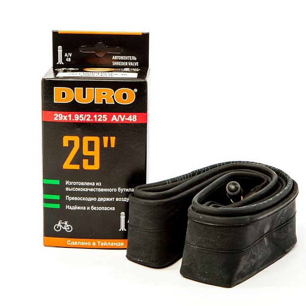 Велокамера 29" DURO 29x1,95/2,215 A/V-48/DHB01093