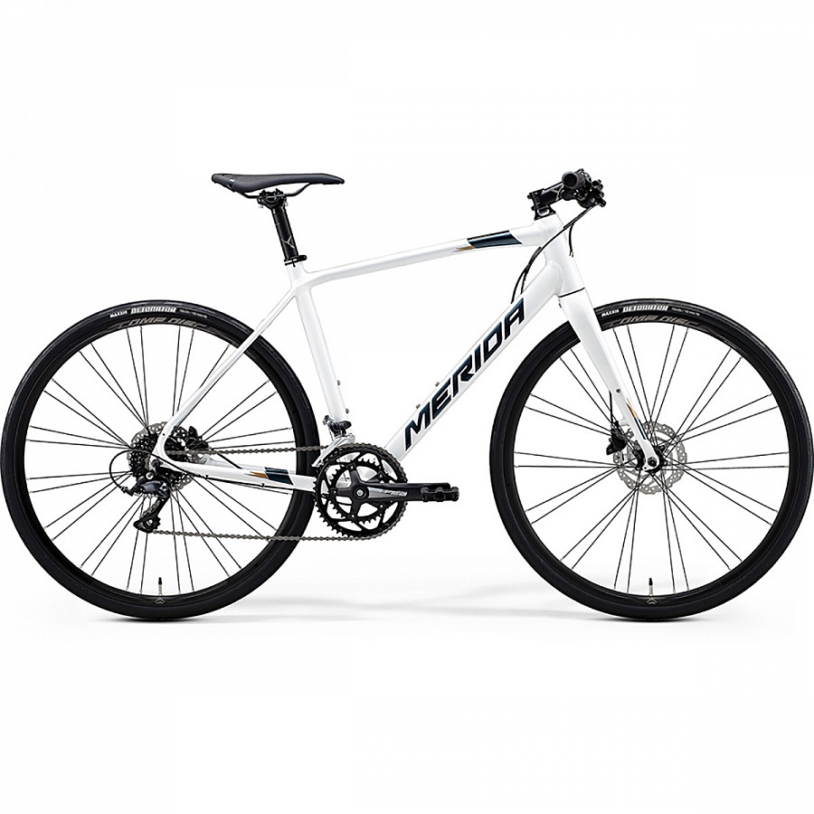 Велосипед Merida Speeder 200 White/DarkSilver/Gold 2020