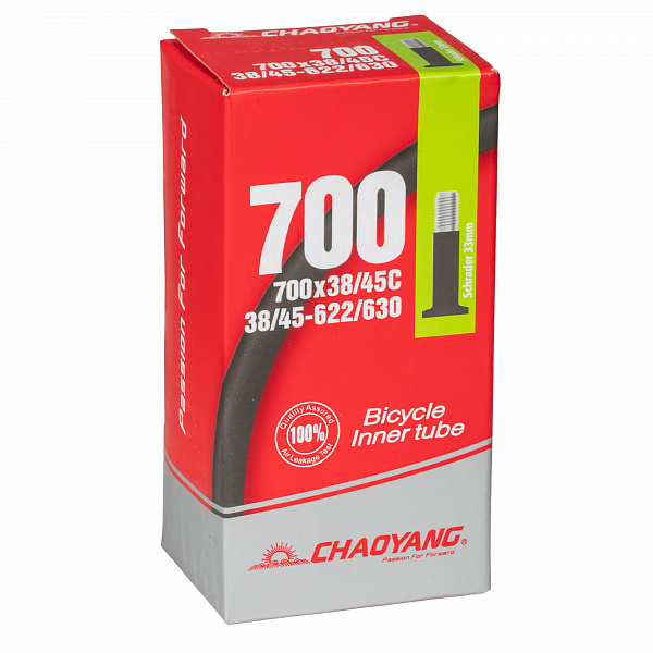 Велокамера 28" Chao Yang 700x38/45C A/V 33мм/650053