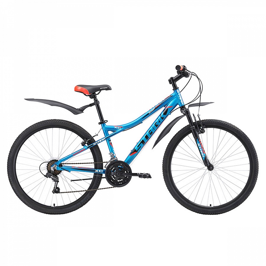 Велосипед Stark'18 Slash 26.1 V голубой/чёрный/красный