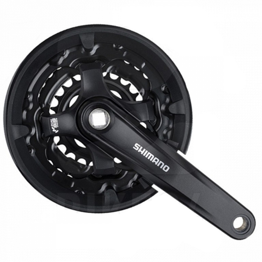 Шатун Shimano Tourney TY701 175мм 48/38/28 черный EFCTY701E888CL1