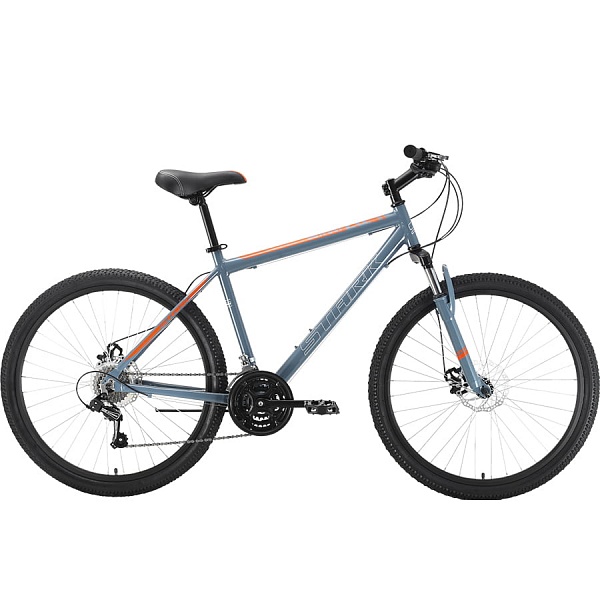 Велосипед Stark'22 Outpost 26.1 D серый/оранжевый