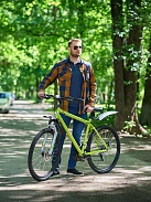 Велосипед 26" ACID F 300 D Зеленый/Серый 2022 г 