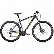 Велосипед 29" Forward Next 29 3.0 disc AL Серый/Оранжевый 19-20 г