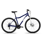 Велосипед 29" Altair MTB HT 29 2.0 D 21 ск Темно-синий/Серебро 2022 г 