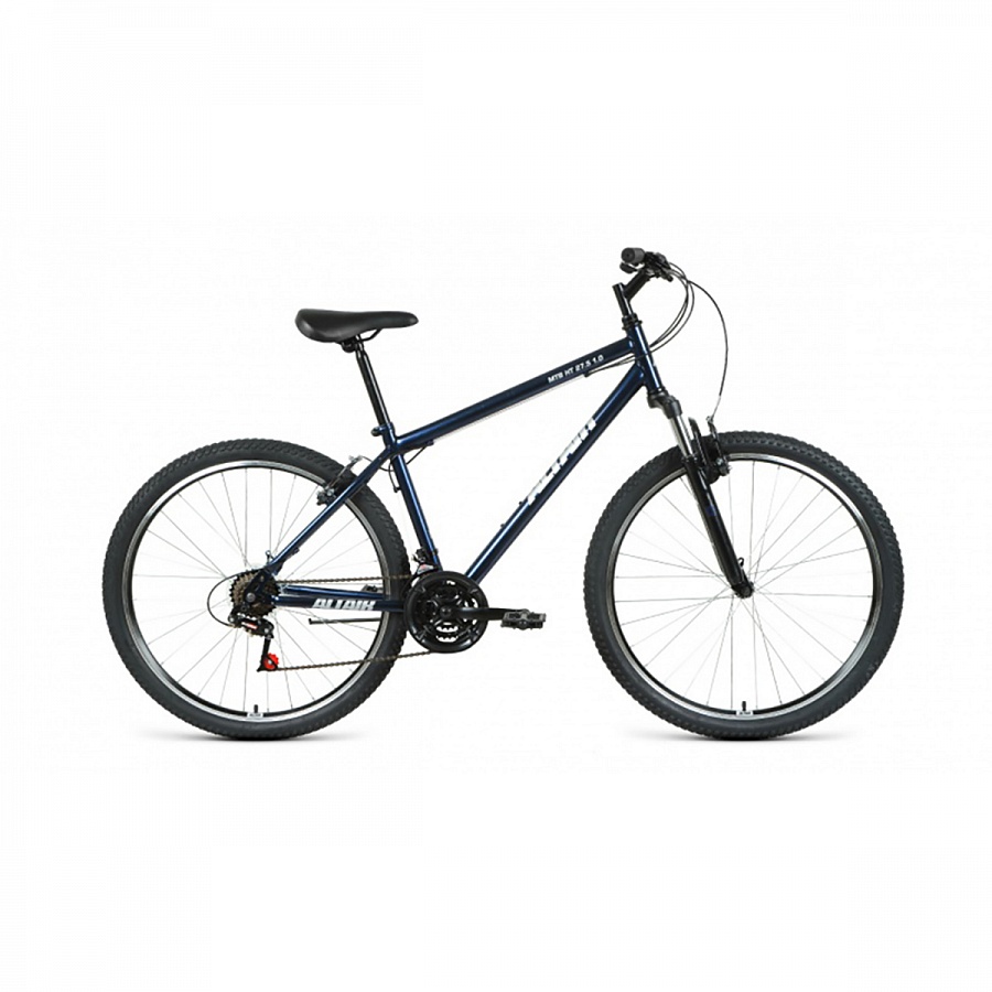 Велосипед 27,5" Altair MTB HT 27,5 1.0 21 ск Темно-синий/Серебро 20-21 г