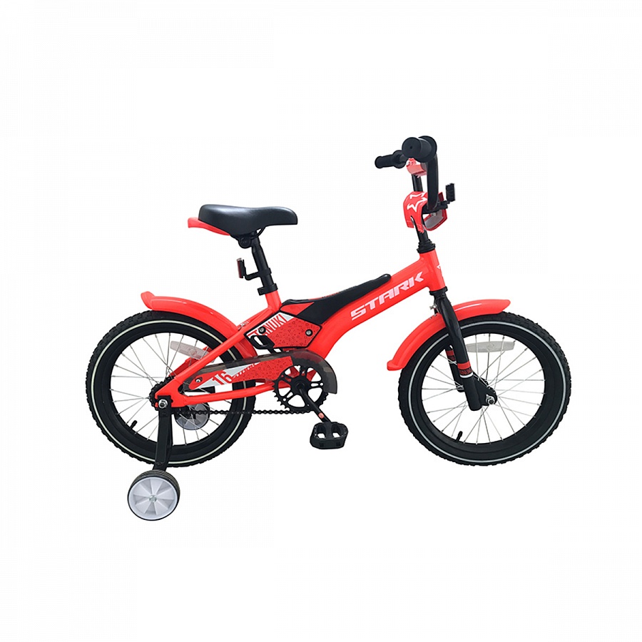 Велосипед Stark'19 Tanuki 16 Boy красный/чёрный/белый H000013670