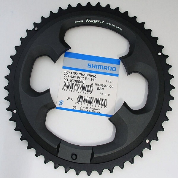 Звезда передн. Shimano Tiagra для FC-4700, 50T-MK, 50-34T Y1RC98050