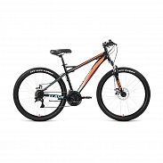 Велосипед 26" Forward Flash 26 2.2 D Черный/Оранжевый 2022 г
