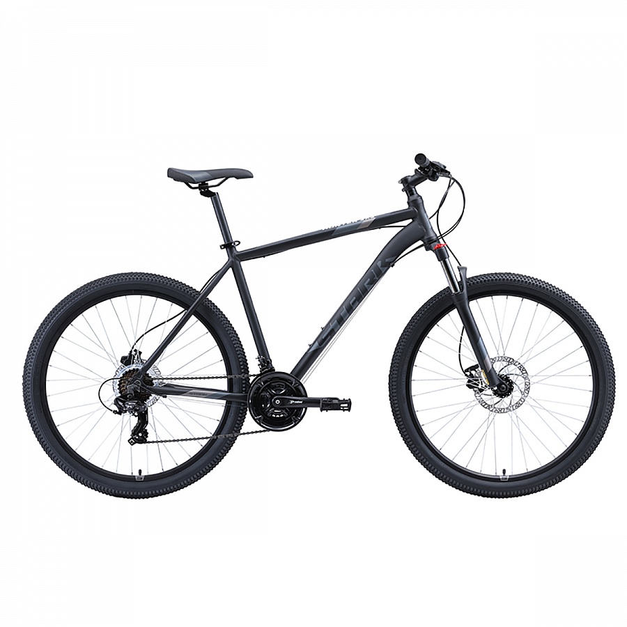 Велосипед Stark'20 Hunter 27.2 HD чёрный/серый