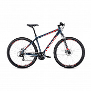 Велосипед 29" Forward Apache 29 2.0 disc AL Серый/Красный 19-20 г
